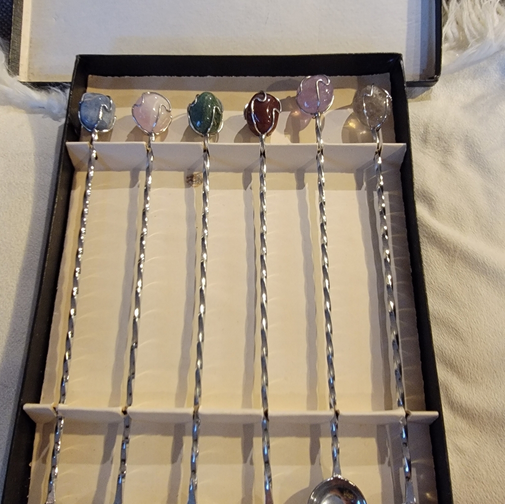 Vintage ball cocktail stirs or spoons